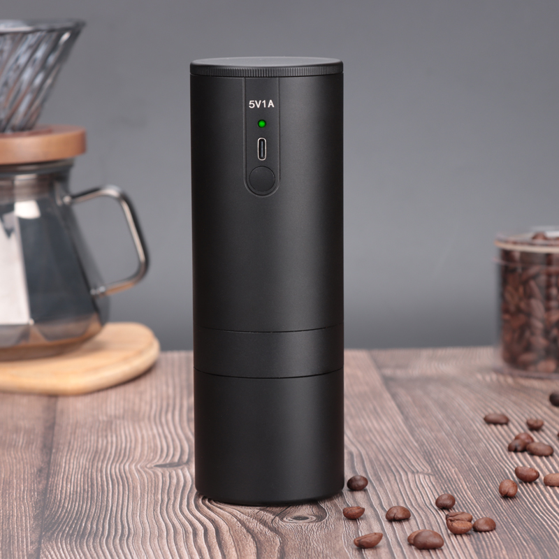 电动咖啡磨 咖啡豆研磨机 USB充电手摇咖啡机